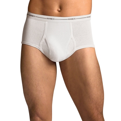 Hanes Men's White Briefs 3 Pack