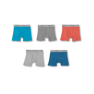 Hanes Toddler Boys Boxer Briefs with Comfort Flex Waistband 5-Pack