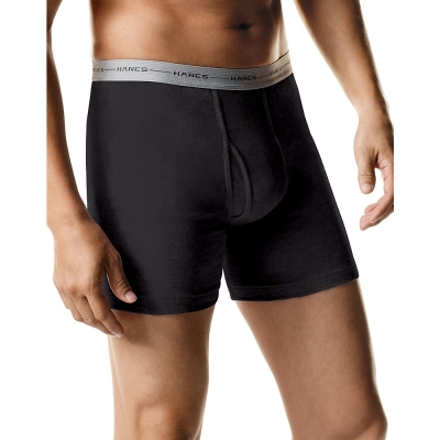 Hanes Men's Boxer Briefs with Comfort Flex Waistband 5-Pack