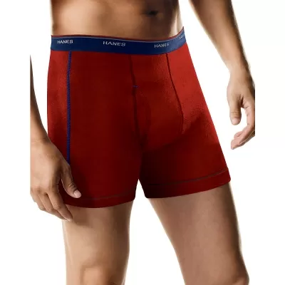 Hanes Men's FreshIQ Sport-Inspired Boxer Briefs 6-Pack 