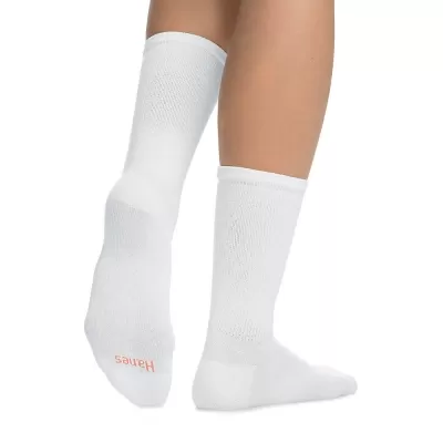 Hanes Ultimate Women's Crew Socks 6-Pack