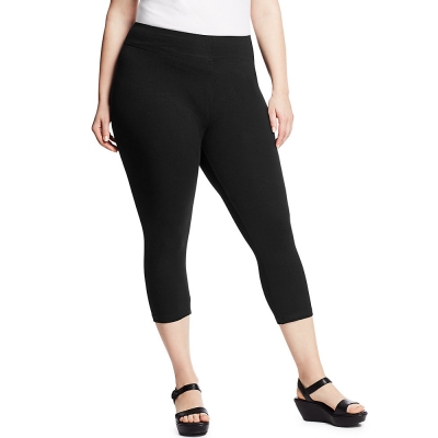 Just My Size Stretch Cotton Women's Capri Leggings