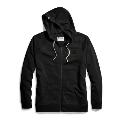 Champion Women's Plus Heritage French Terry Zip Hoodie, Satin Stitch C Logo