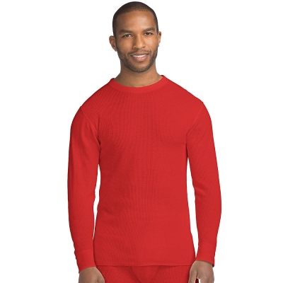 Hanes X-Temp153 Men's Organic Cotton Thermal Crew