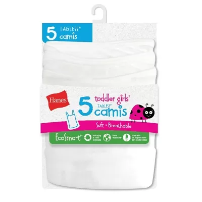 Hanes Toddler Girls' EcoSmart Cami P5
