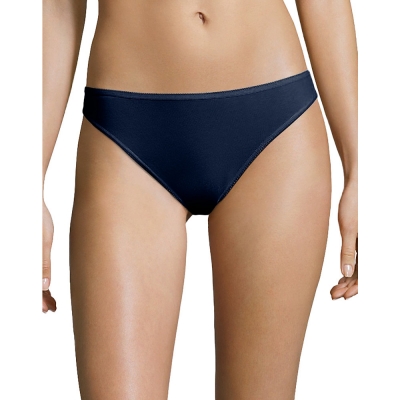 Hanes Cotton Stretch Thong 6-Pack