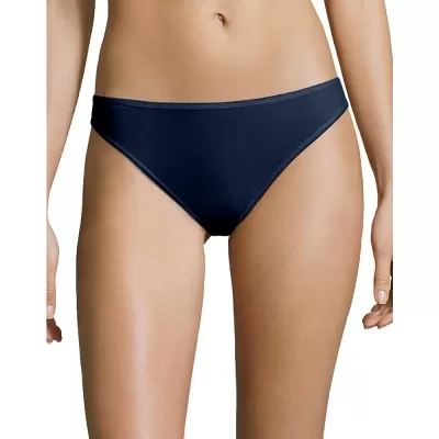 Hanes Cotton Stretch Thong 6-Pack