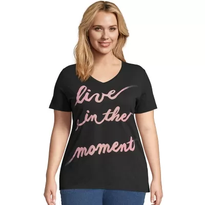 JMS Live In The Moment Short Sleeve Graphic Tee