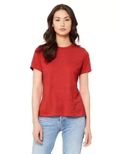 Bella + Canvas 6400CVC Ladies' Relaxed Heather CVC Short-Sleeve T-Shirt