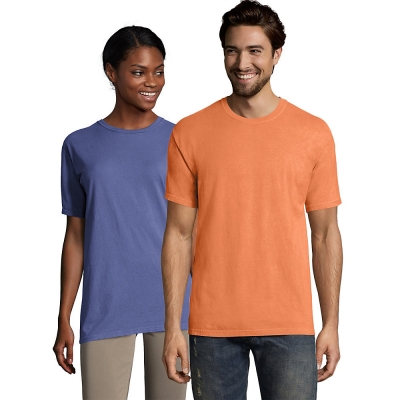 ComfortWash by Hanes GDH100 GRTDYE Men's 5.5 oz., 100% Ringspun Cotton Garment-Dyed T-Shirt