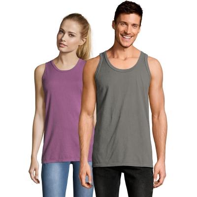 ComfortWash by Hanes GDH300 GRTDYE Unisex 5.5 oz., 100% Ringspun Cotton Garment-Dyed Tank