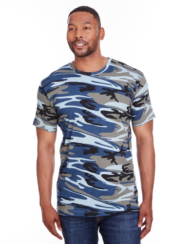 Code V 3907 Men'S Camo Jersey T-Shirt