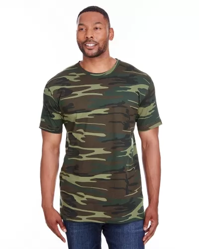 Code V 3907 Men'S Camo Jersey T-Shirt