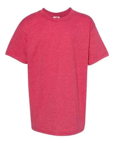 Hanes 5370 Youth 5.2 Oz., 50/50 Ecosmart T-Shirt