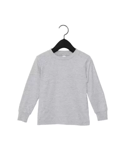 Bella + Canvas 3501T Youth Toddler Jersey Long Sleeve T-Shirt