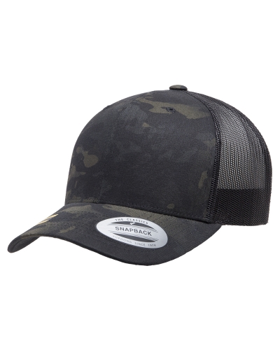 Yupoong 6606MC Retro Trucker Multicam Snapback