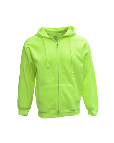 Bright Shield B501 Adult Full-Zip Fleece Hood