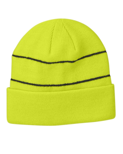 Big Accessories BA535 Reflective Double Layer Beanie