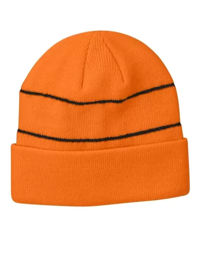 Big Accessories BA535 Reflective Double Layer Beanie