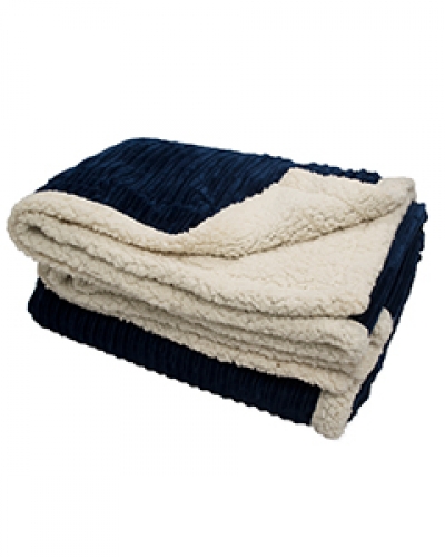 Pro Towels CORD 50X60 Corduroy Lambswool Throw Blanket