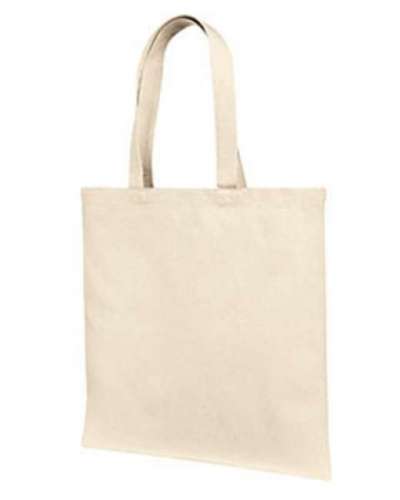 Liberty Bags LB85113 12 Oz., Cotton Canvas Tote Bag With Self Fabric Handles