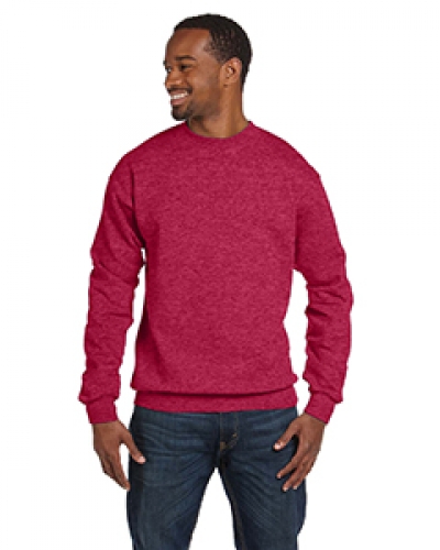 Hanes P1607 Unisex 7.8 Oz., Ecosmart 50/50 Crewneck Sweatshirt