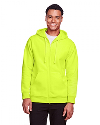 Team 365 TT95 Adult Zone Hydrosport Heavyweight Full-Zip Hooded Sweatshirt