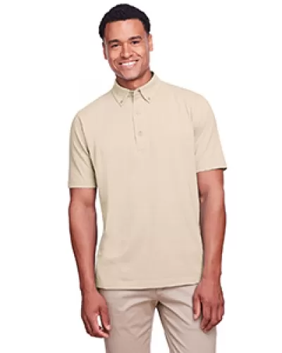 UltraClub UC105 Men'S Lakeshore Stretch Cotton Performance Polo