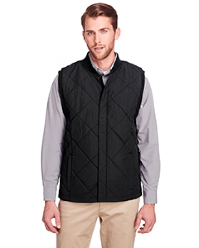 UltraClub UC709 Men'S Dawson Quilted Hacking Vest