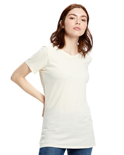 US Blanks US100GD Ladies' 4.5 Oz. Short-Sleeve Garment-Dyed Jersey Crew