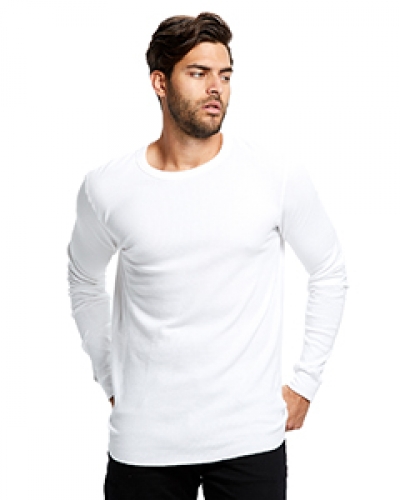 US Blanks US2900 Men'S 5.8 Oz. Long-Sleeve Thermal Crewneck