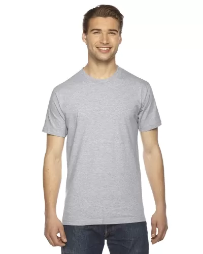 American Apparel 2001 Unisex Fine Jersey USA Made T-Shirt