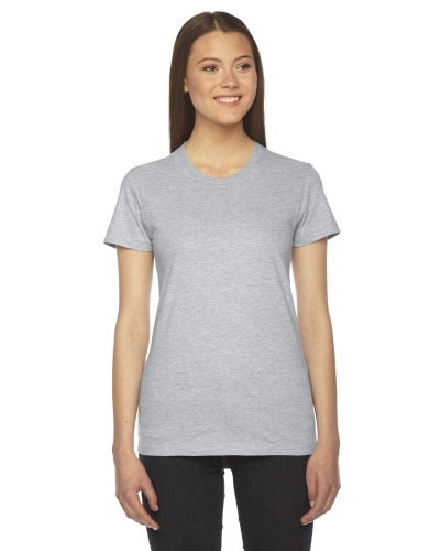 American Apparel 2102 Ladies' Fine Jersey USA Made Short-Sleeve T-Shirt