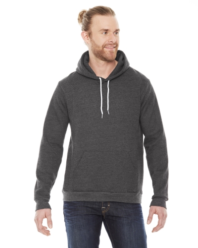American Apparel F498W Unisex Flex Fleece Drop?Shoulder Pullover Hoodie