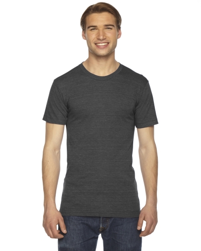 American Apparel TR401 Unisex Triblend USA Made Short-Sleeve Track T-Shirt