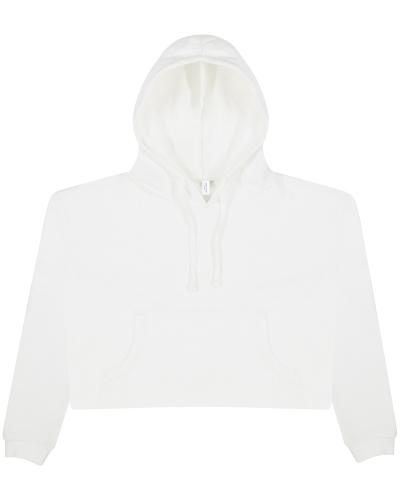 Just Hoods By AWDis JHA016 Ladies' Girlie Cropped Hooded Fleece with Pocket