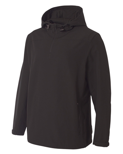 A4 N4263 Adult Force Water Resistant 1/4 Zip Hood