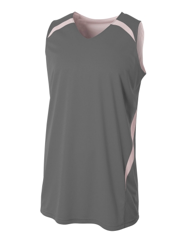 A4 NB2372 Youth Performance Double/Double Reversible Basketball Jersey