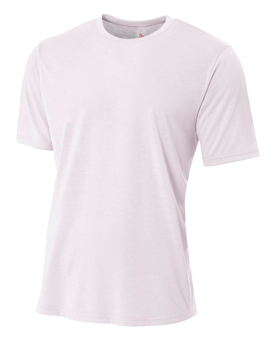 A4 NB3264 Youth Shorts Sleeve Spun Poly T-Shirt