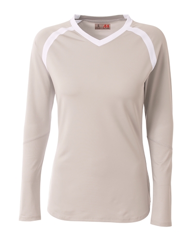 A4 NW3020 Ladies' Ace Long Sleeve Volleyball Jersey