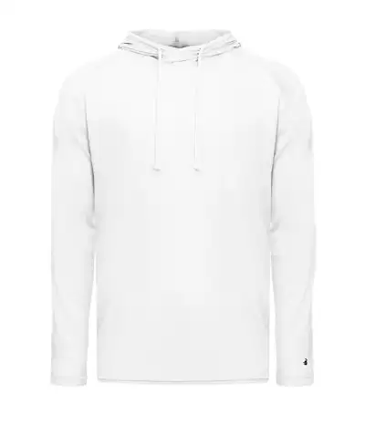 Badger Sport 490500 Tri-Blend Surplice Hood Tee