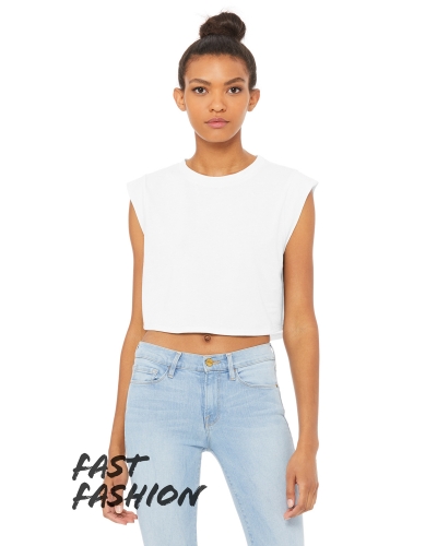 Bella + Canvas 8483B Fast Fashion Ladies' Festival Cropped Tank