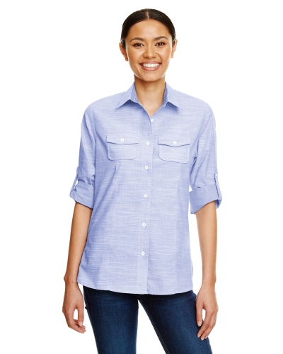 Burnside B5247 Ladies Texture Woven Shirt