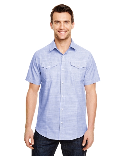 Burnside B9247 Men's Textured Woven Shirt