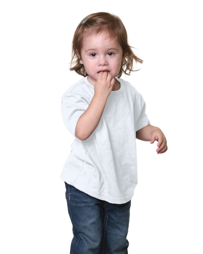 Bayside BA4125 Toddler 5.4 oz., 100% Cotton T-Shirt