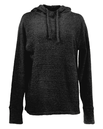 J America JA8680 Ladies' Teddy Fleece Scuba Hoodie