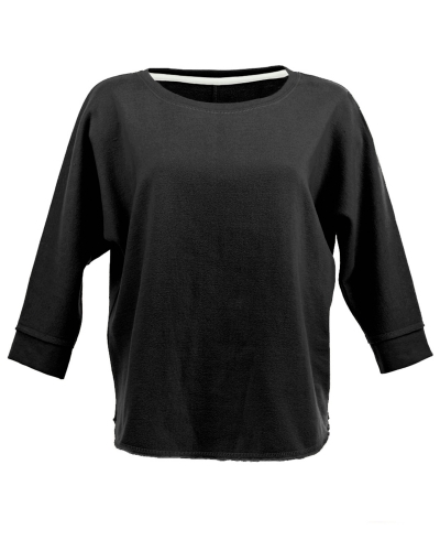 J America JA8685 Ladies' Lounge Dolman Fleece Crew