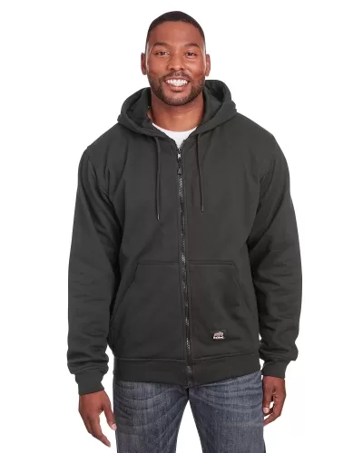 Berne SZ101T Men's Tall Heritage Thermal-Lined Full-Zip Hooded Sweatshirt