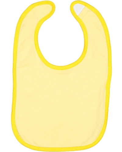 Rabbit Skins 1004 Infant Contrast Trim Premium Jersey Bib