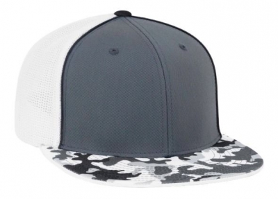 Pacific Headwear 4D2 D-Series Glamo Trucker Flexfit Cap